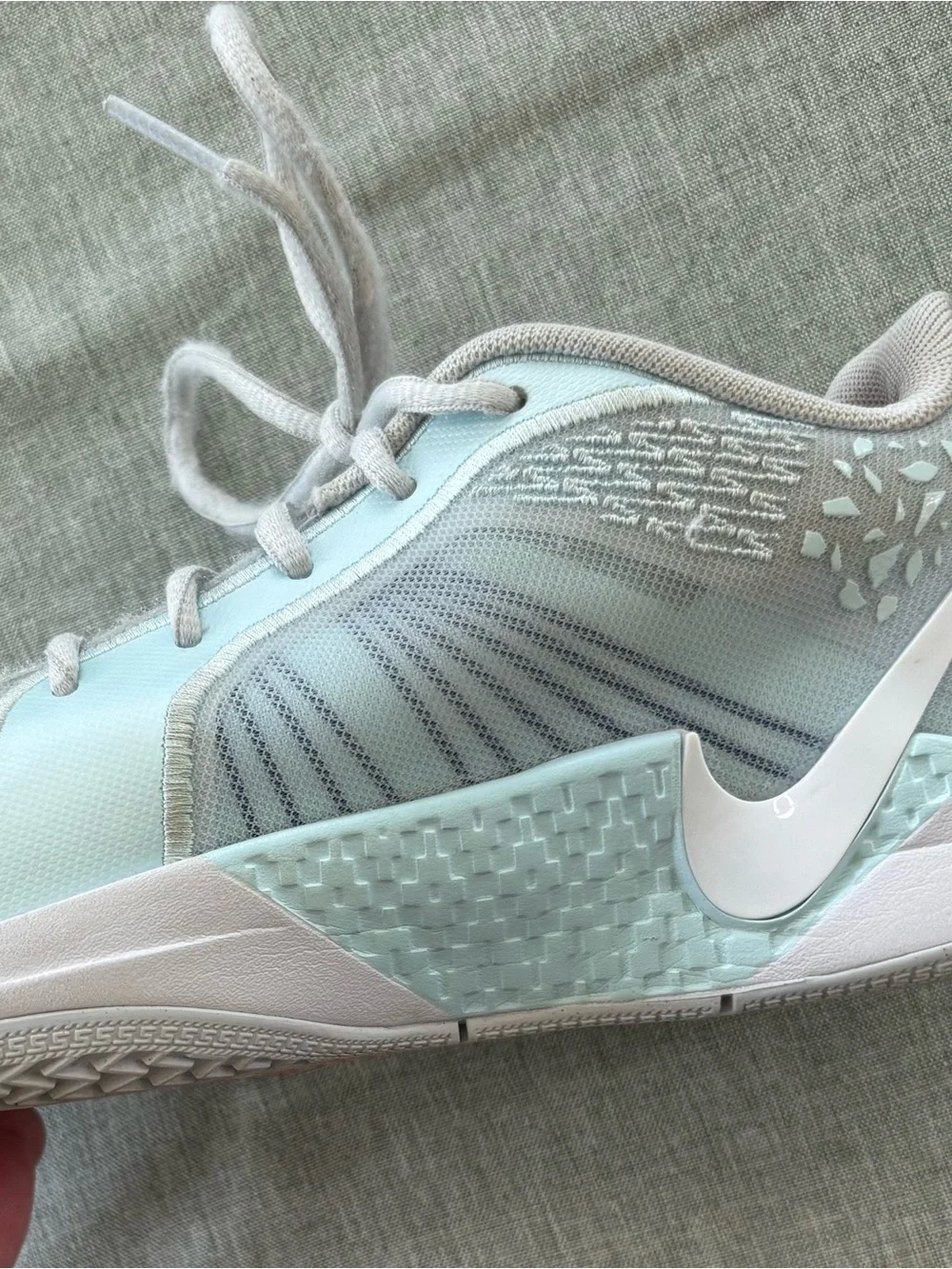 Nike Sabrina Kid’s Light Blue Basketball Shoes